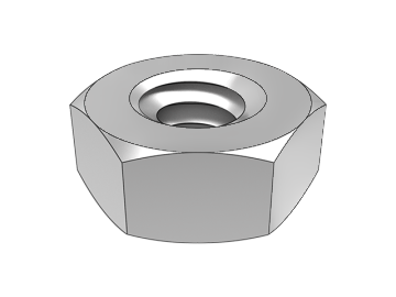 ASME B18.2.2.1-1 Dadi esagonali